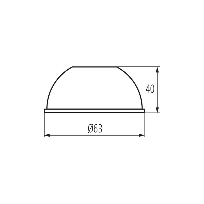 Рефлектор для трекового светильника Kanlux Ref 33141 - лучшие Соединитель (коннектор) для треков в INMYROOM Рефлектор для трекового светильника Kanlux Ref 33141 - лучшие Соединитель (коннектор) для треков в INMYROOM