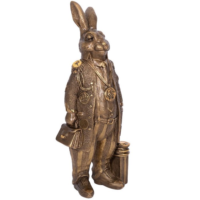 Статуэтка Кролик Роджер бронзового цвета