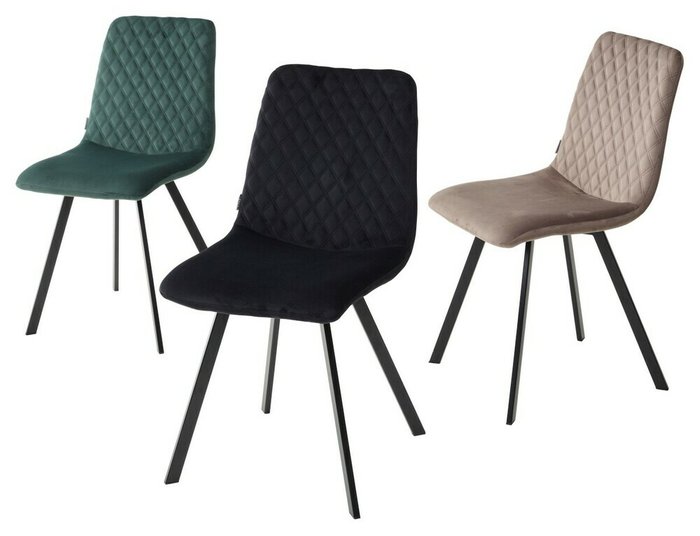Стул Daiquiri темно-зеленого цвета - лучшие Обеденные стулья в INMYROOM