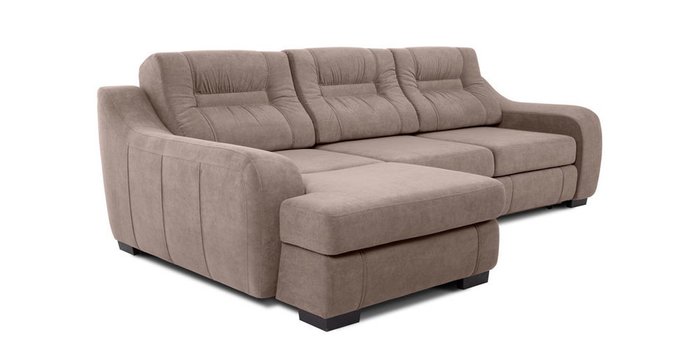 Угловой диван-кровать Ройс коричневого цвета - купить Угловые диваны по цене 143862.0