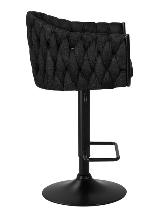 Стул барный Leon черного цвета - лучшие Барные стулья в INMYROOM