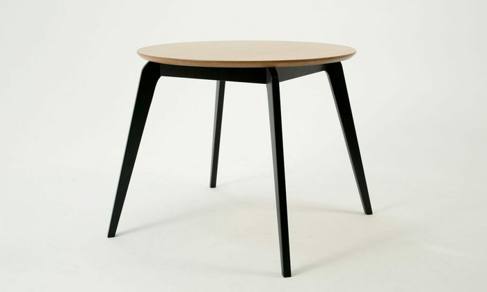 Обеденный стол Arki К 90 черно-бежевого цвета - купить Обеденные столы по цене 19490.0