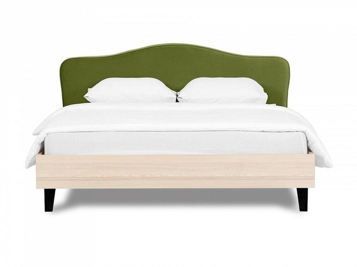 Кровать Queen II Elizabeth 160х200 с изголовьем зеленого цвета - купить Кровати для спальни по цене 40425.0