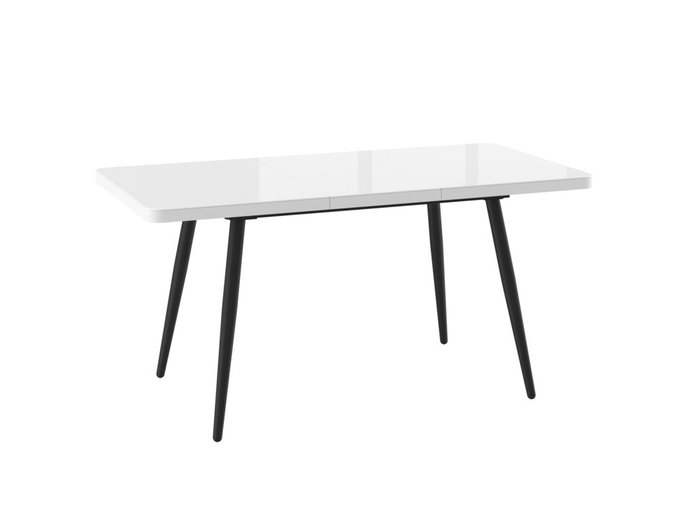 Раздвижной обеденный стол Вояж М белого цвета - купить Обеденные столы по цене 26990.0