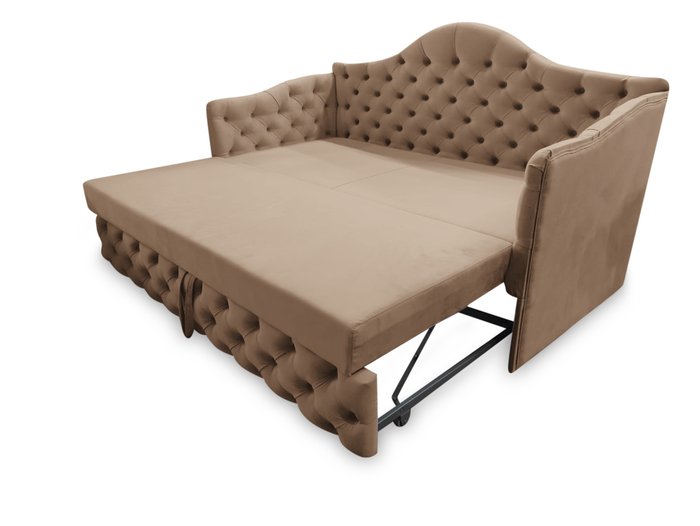 Диван-кровать Прованс коричневого цвета - лучшие Прямые диваны в INMYROOM