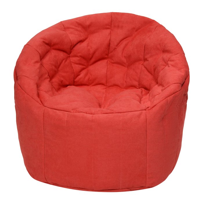 Кресло пенек Австралия кораллового цвета - купить Бескаркасная мебель по цене 8999.0