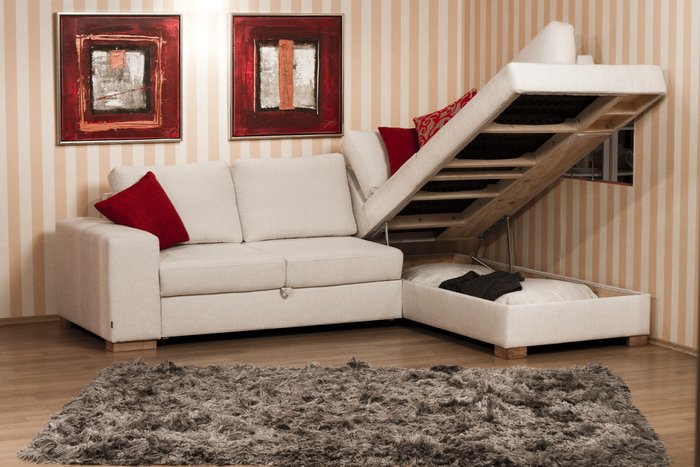 Угловой раскладной диван Bella - купить Угловые диваны по цене 154560.0