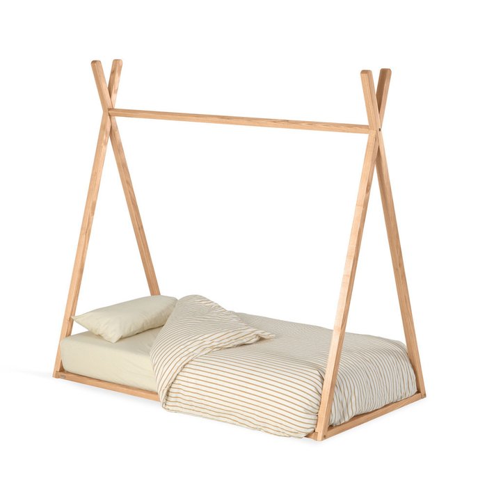 Детская кроватка Maralis 70x140 из ясеня в виде вигвама