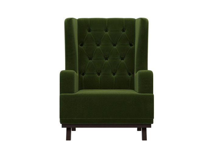 Кресло Джон Люкс зеленого цвета - купить Интерьерные кресла по цене 21999.0