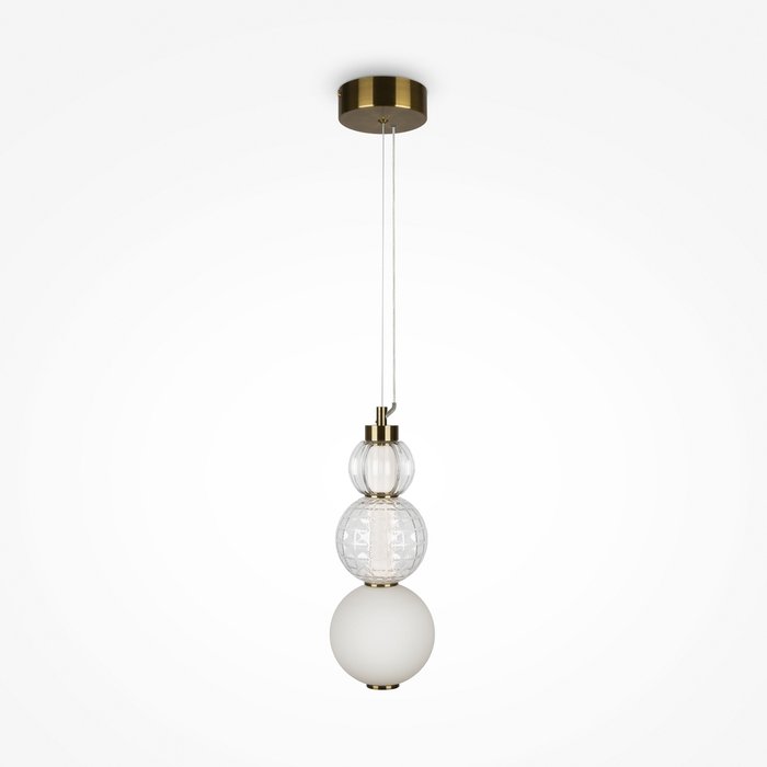 Подвесной светильник Collar Pendant из металла и стекла - купить Подвесные светильники по цене 13990.0