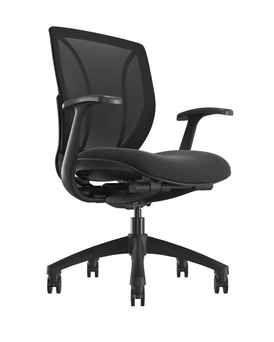 Компьютерное кресло Emissary черного цвета - лучшие Офисные кресла в INMYROOM