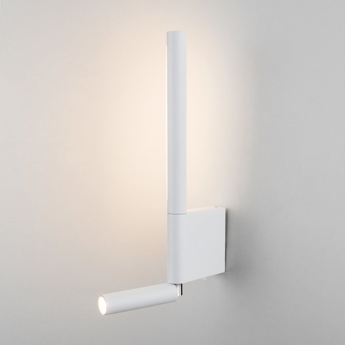 Настенный светодиодный светильник Sarca LED 40111/LED белый - купить Накладные споты по цене 10200.0