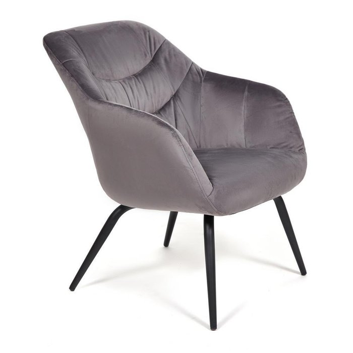 Кресло Dreifus серого цвета - купить Интерьерные кресла по цене 11090.0
