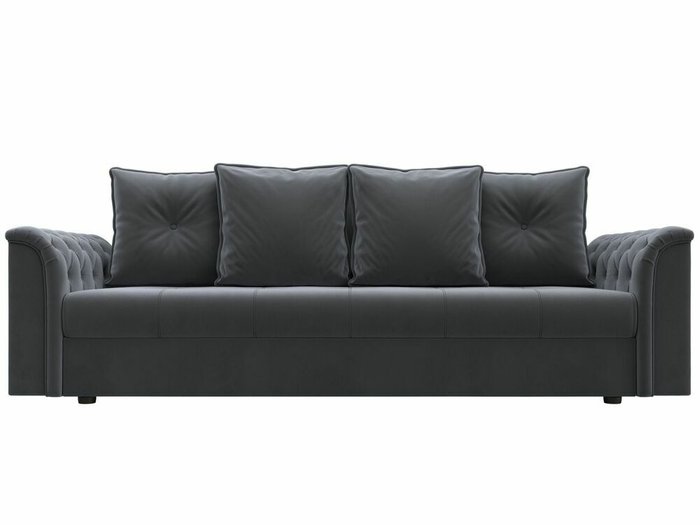 Диван-кровать Сиеста серого цвета - купить Прямые диваны по цене 41999.0