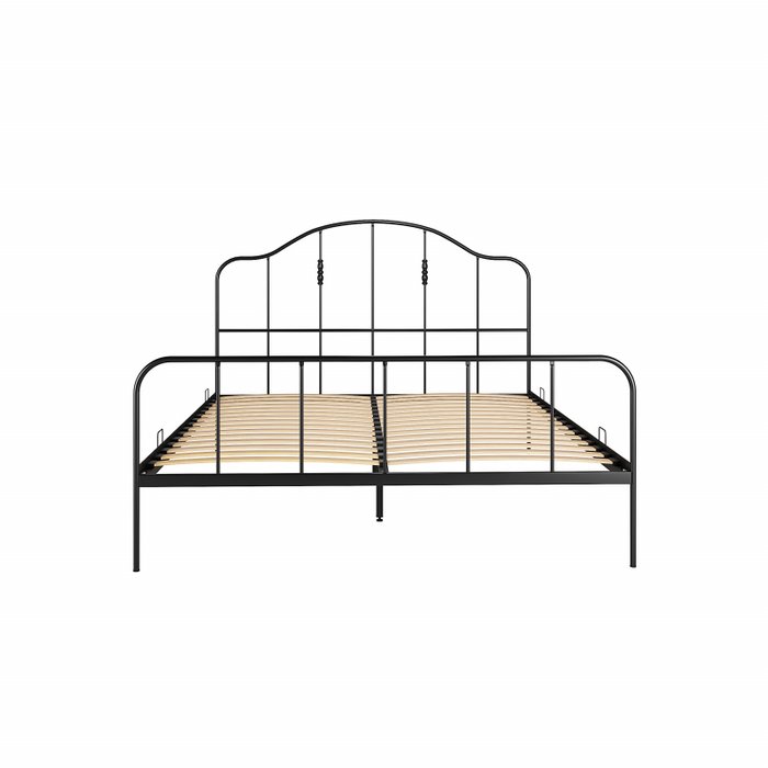 Кровать Милена 160х200 черного цвета - лучшие Кровати для спальни в INMYROOM