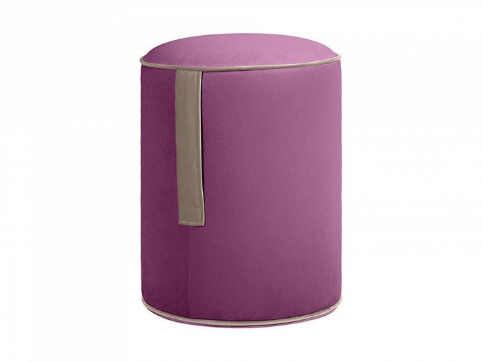 Пуф Drum Handle пурпурного цвета