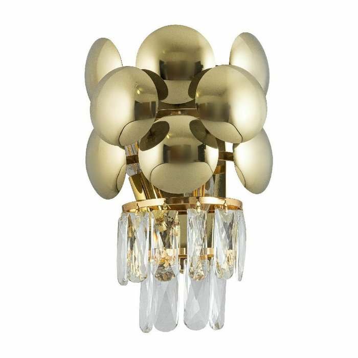 Настенный светильник ML.627.02 (хрусталь, цвет прозрачный) Настенный светильник ML.627.02 (хрусталь, цвет прозрачный)