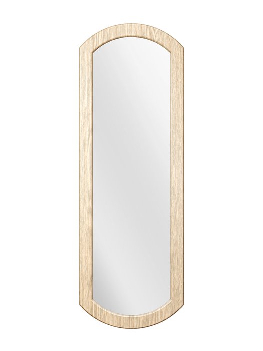 Зеркало настенное Мельбурн в раме цвета дуб беленый - купить Настенные зеркала по цене 3510.0