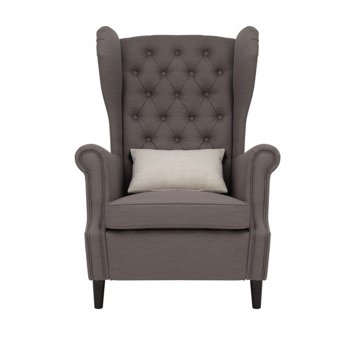 Кресло Винтаж коричневого цвета - купить Интерьерные кресла по цене 22097.0