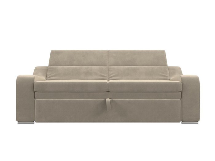 Прямой диван-кровать Медиус бежевого цвета - купить Прямые диваны по цене 45999.0