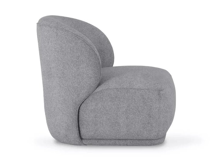 Кресло Ribera серого цвета - лучшие Интерьерные кресла в INMYROOM