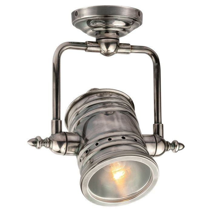 Настенный светильник серого цвета - купить Бра и настенные светильники по цене 37760.0