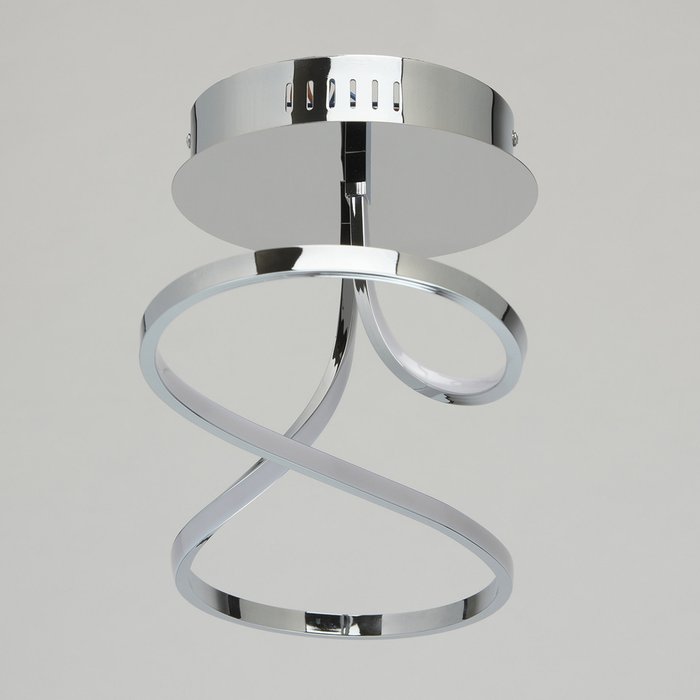 Потолочный светодиодный светильник Аурих цвета хром - лучшие Потолочные светильники в INMYROOM