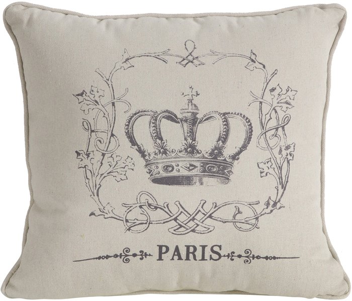Декоративная подушка с короной Your Majesty III