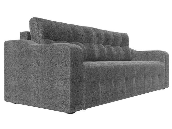 Прямой диван-кровать Лиссабон серого цвета - лучшие Прямые диваны в INMYROOM