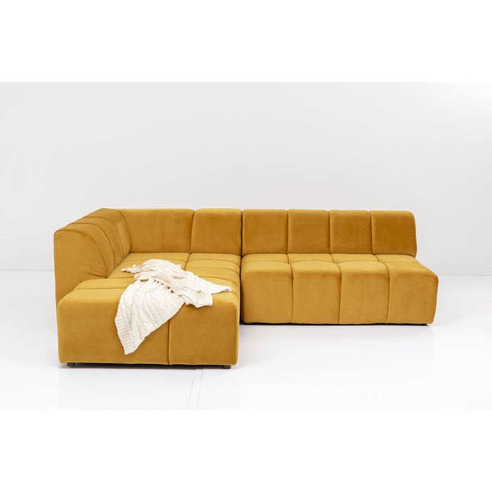 Угловой диван Bel Ami желтого цвета - лучшие Угловые диваны в INMYROOM