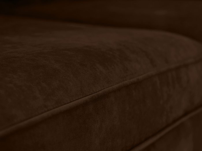 Диван раскладной Chesterfield коричневого цвета - лучшие Прямые диваны в INMYROOM