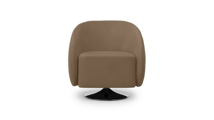 Кресло для отдыха Фалко коричневого цвета - купить Интерьерные кресла по цене 21100.0