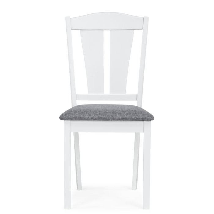 Обеденный стул Bert из массива белого цвета - купить Обеденные стулья по цене 4900.0