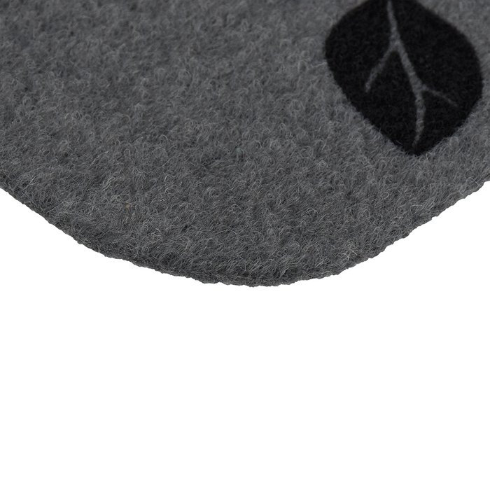 Коврик придверный Под луной 40х60 серого цвета - лучшие Придверные коврики в INMYROOM