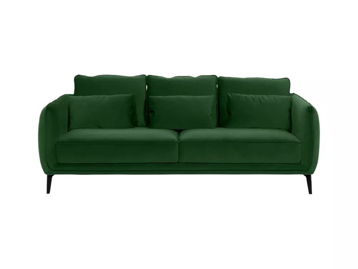 Диван Amsterdam L зеленого цвета - купить Прямые диваны по цене 92340 Диван Amsterdam L зеленого цвета - купить Прямые диваны по цене 92340