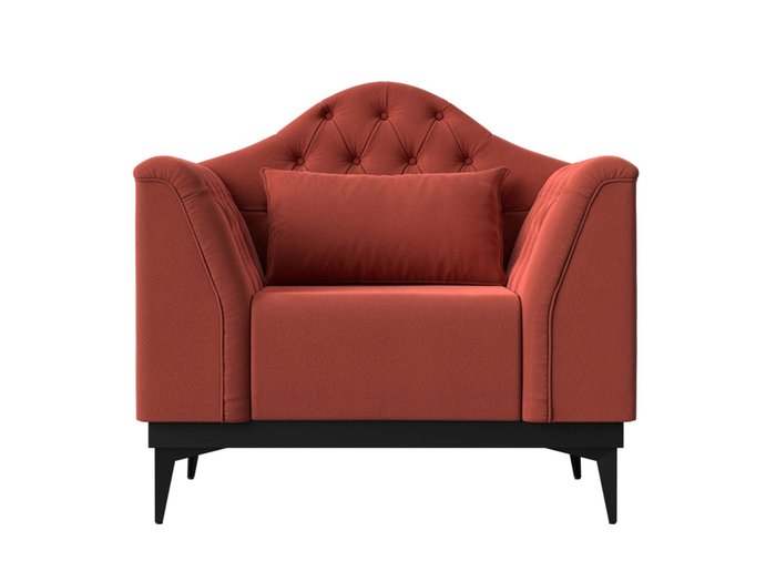 Кресло Флорида кораллового цвета - купить Интерьерные кресла по цене 31999.0