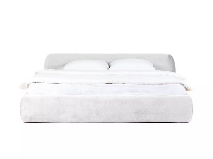 Кровать Sintra 180х200 светло-серого цвета без подъёмного механизма - купить Кровати для спальни по цене 84240.0