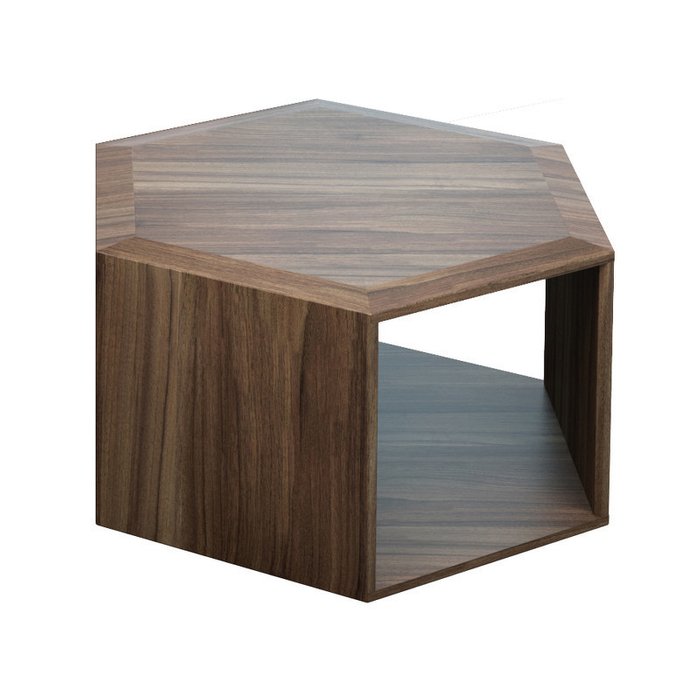 Приставной столик Avila коричневого цвета - купить Журнальные столики по цене 33520.0