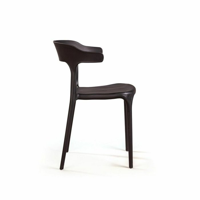 Стул Leo черного цвета - лучшие Обеденные стулья в INMYROOM