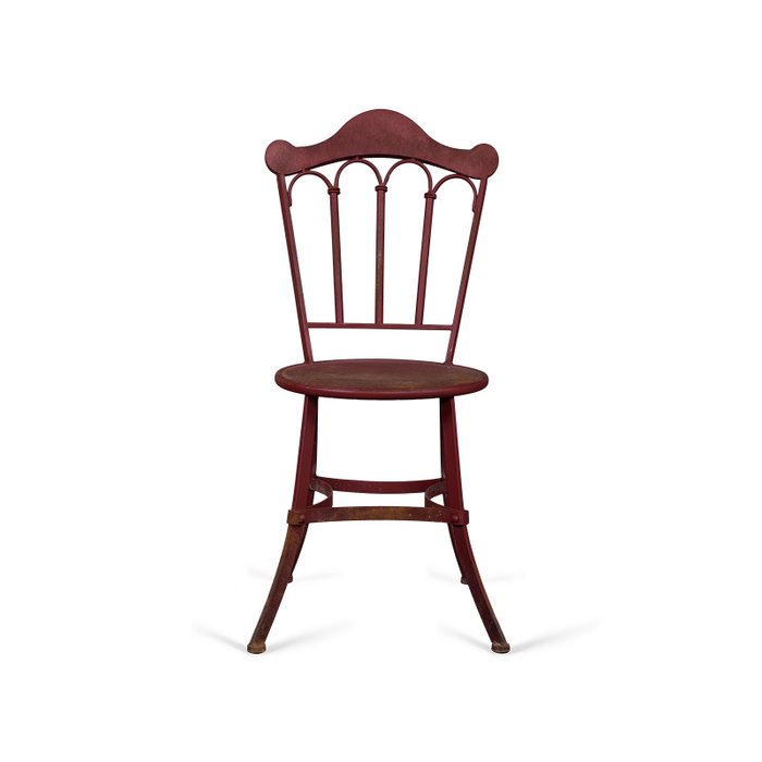 Стул Viennese Café красного цвета - купить Обеденные стулья по цене 8042.0