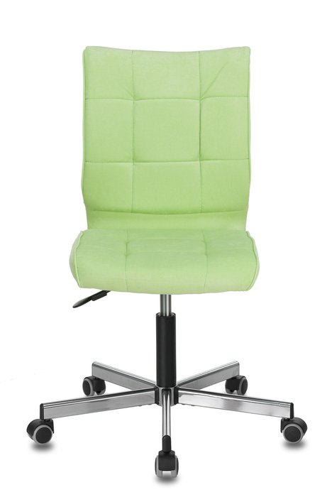 Стул офисный Бюрократ светло-салатового цвета - купить Офисные кресла по цене 9490.0
