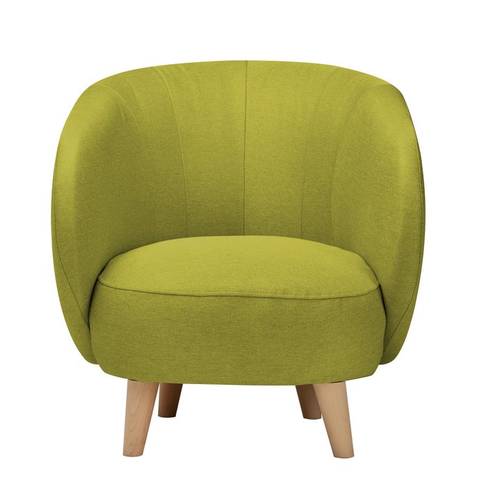 Кресло Мод горчичного цвета