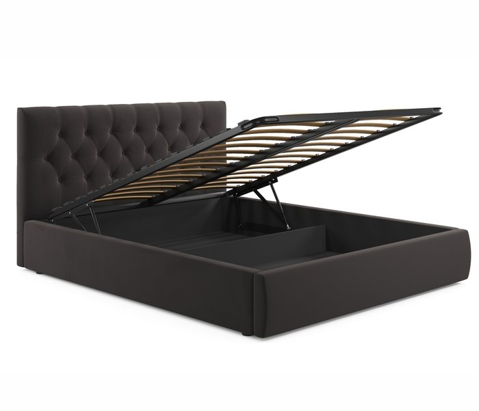 Кровать Verona 140х200 с подъемным механизмом коричневого цвета - лучшие Кровати для спальни в INMYROOM
