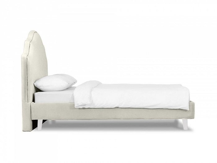 Кровать Queen Victoria L 160х200 молочного цвета - лучшие Кровати для спальни в INMYROOM