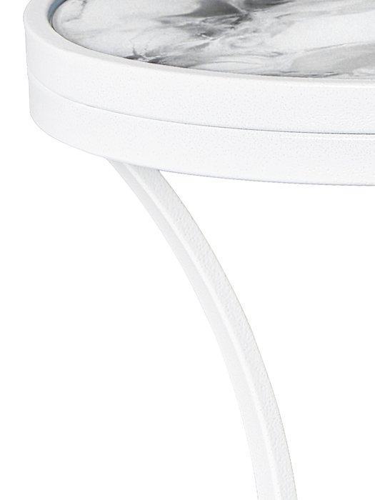 Кофейный столик Martini бело-серого цвета - купить Кофейные столики по цене 9900.0