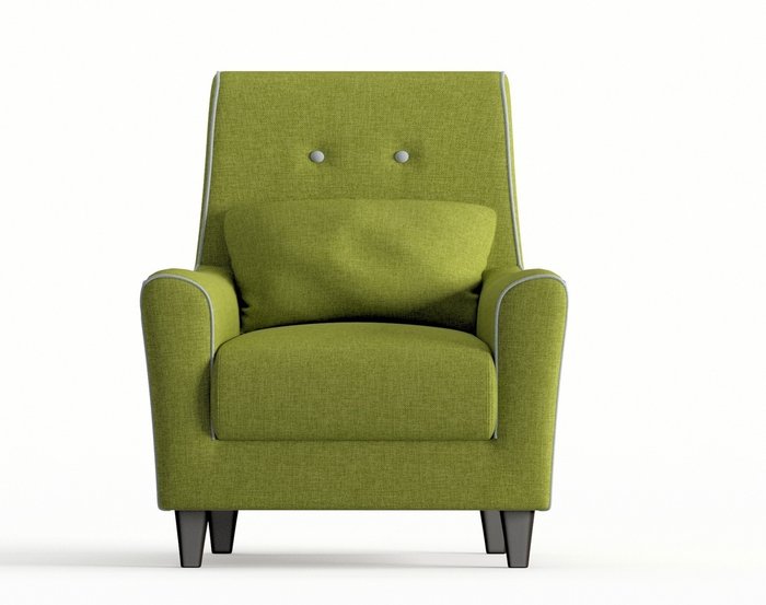 Кресло Мерлин зеленого цвета - купить Интерьерные кресла по цене 11290.0