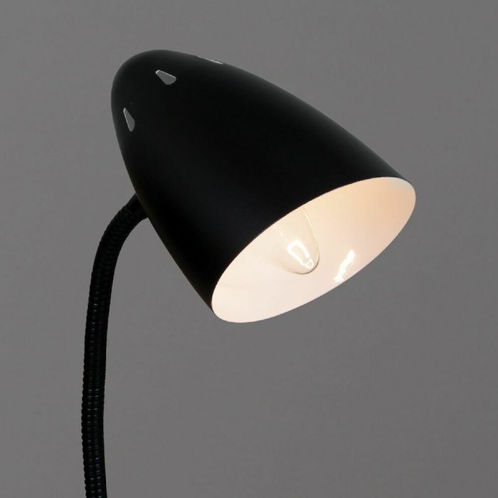 Настольная лампа 00966-0.7-01 BK (металл, цвет черный) - лучшие Рабочие лампы в INMYROOM