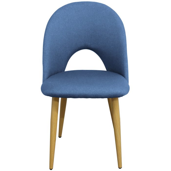 Комплект из четырех стульев Cleo голубого цвета - лучшие Обеденные стулья в INMYROOM