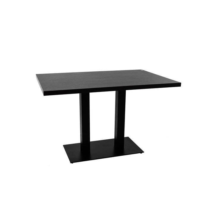 Обеденный стол Flat Step черного цвета - купить Обеденные столы по цене 49900.0