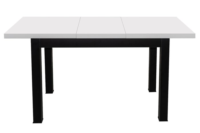 Стол раздвижной Black цвета белый мат - лучшие Обеденные столы в INMYROOM